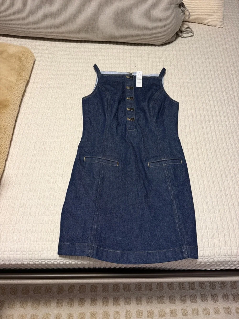 J. Crew mini sheath dress in denim